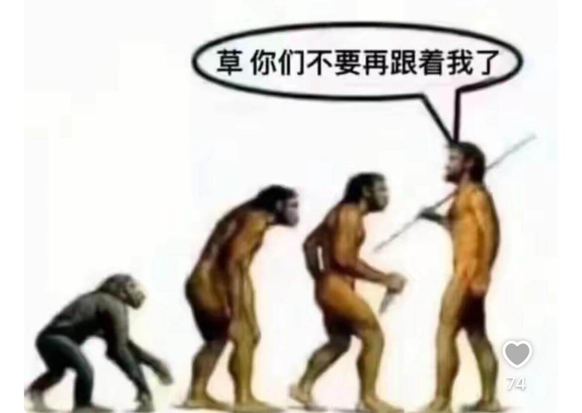 草你们不要再跟着我了。74