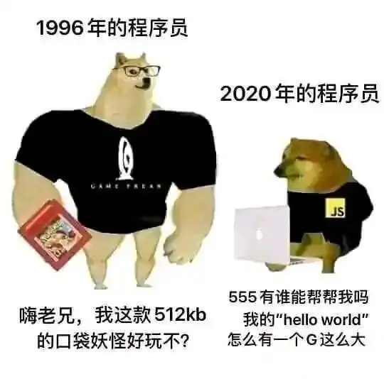 1996年的程序员2020年的程序员555有谁能帮帮我吗嗨老