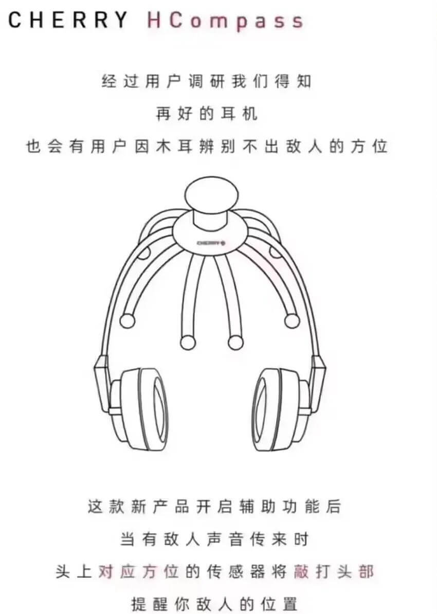 CHERRYHComPaSS经过用户调研我们得知再好的耳机也