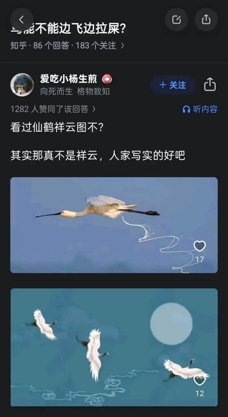 马能不能边飞边拉屎？知乎·86个回答·183个关注爱吃小杨生