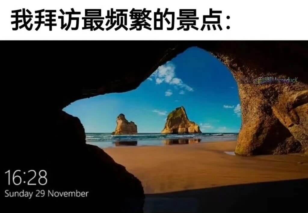 我拜访最频繁的景点：16:28Sunday29Novembe