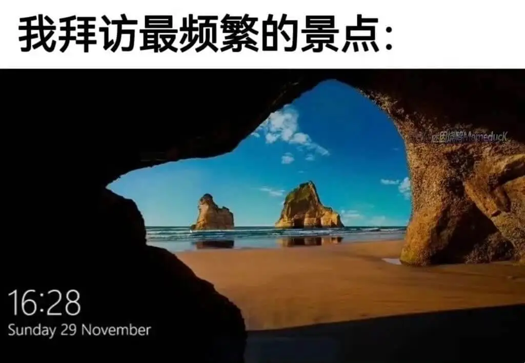 我拜访最频繁的景点：16:28Sunday29Novembe