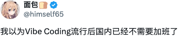 面包@himself65我以为VibeCoding流行后，国