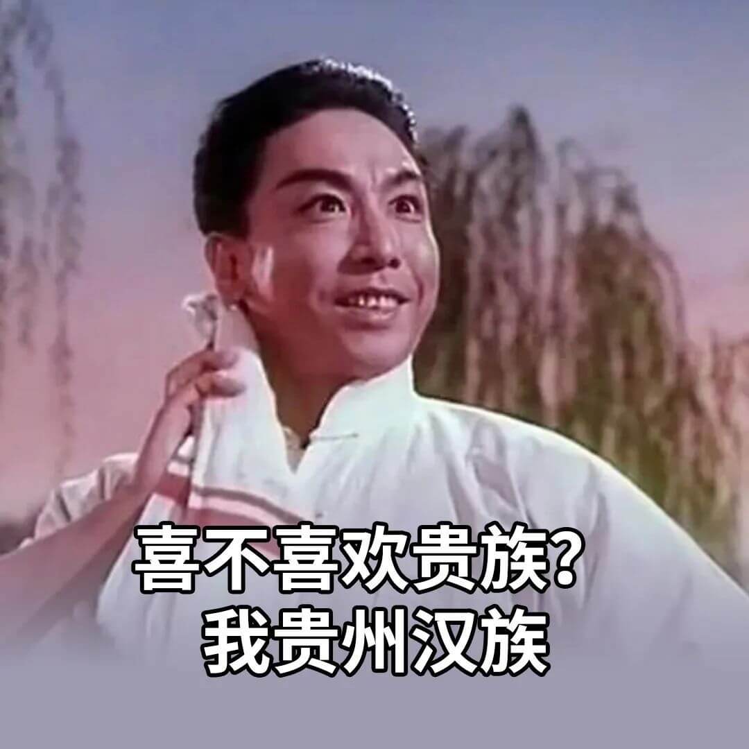 喜不喜欢贵族？我贵州汉族