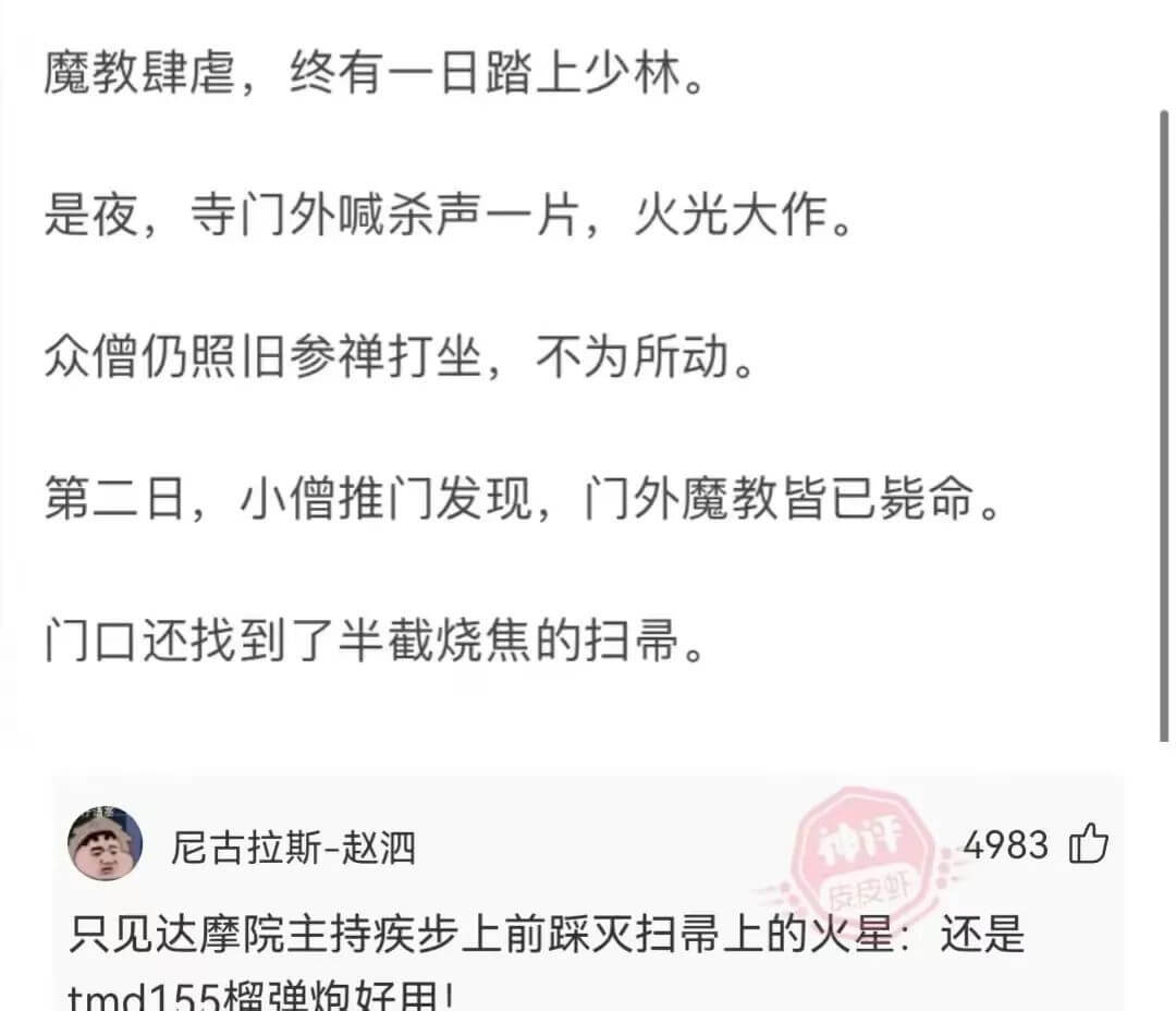 魔教肆虐，终有一日踏上少林。是夜，寺门外喊杀声一片，火光大作