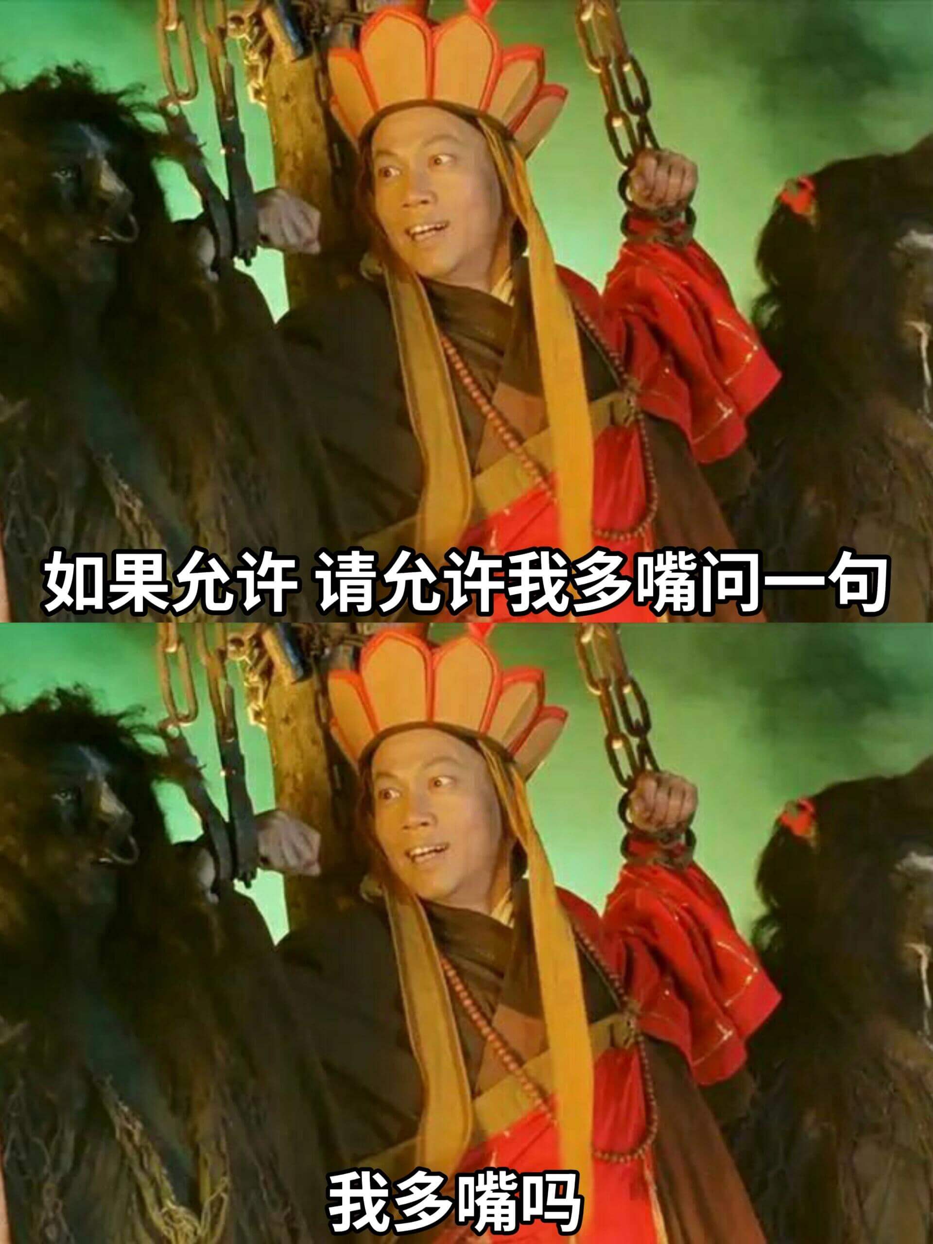 如果允许，请允许我多嘴问一包我多嘴吗
