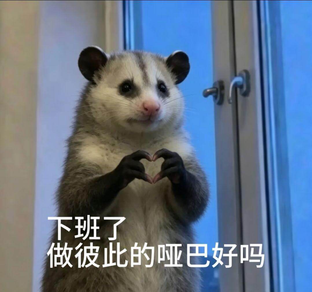 下班了，做彼此的哑巴好吗？