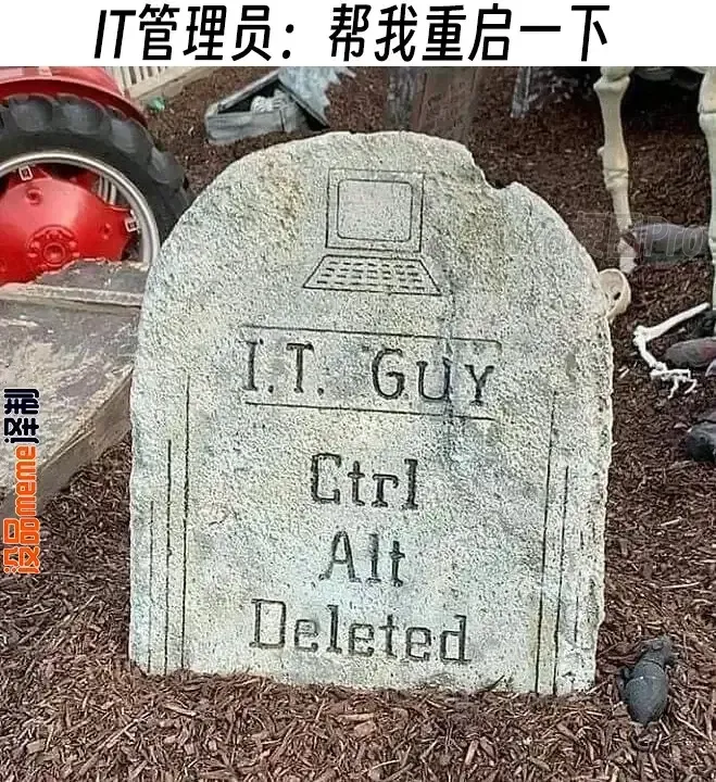 IT管理员：帮我重启一下I.T.GUY泽制设品memeCtr