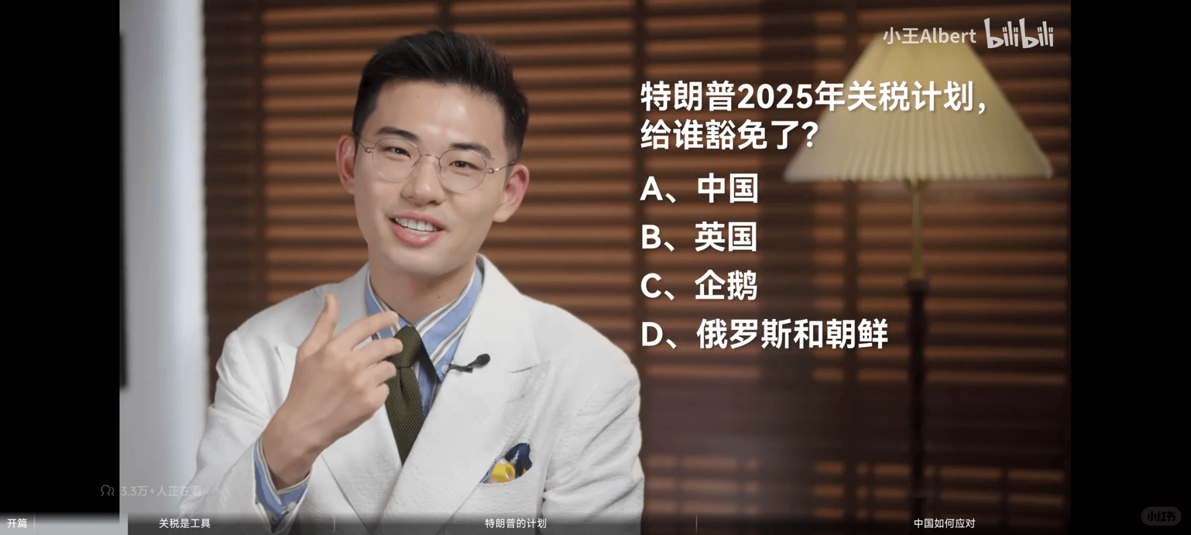 小王Albertbilibili特朗普2025年关税计划，给