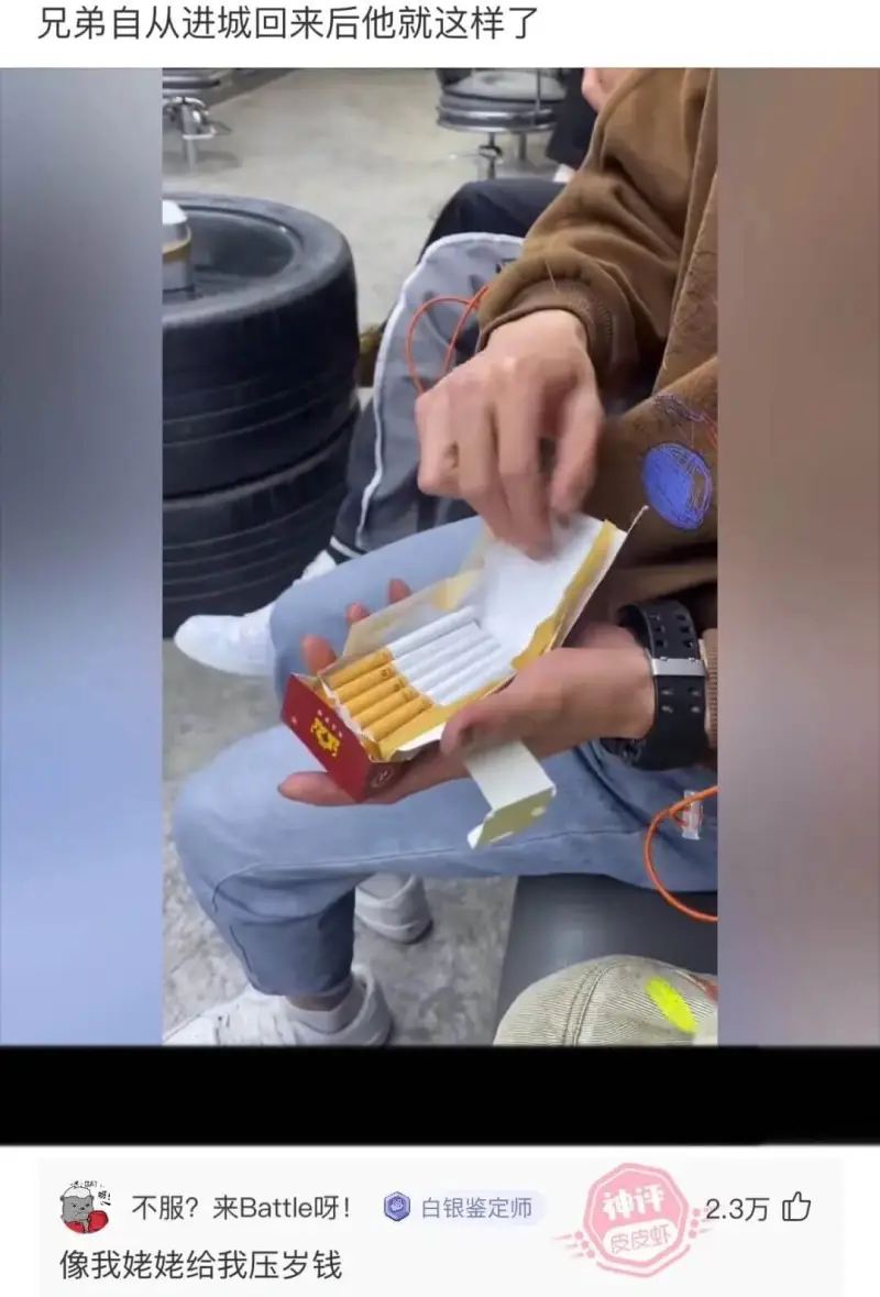 兄弟自从进城回来后他就这样了不服?来Battle呀!像我姥姥