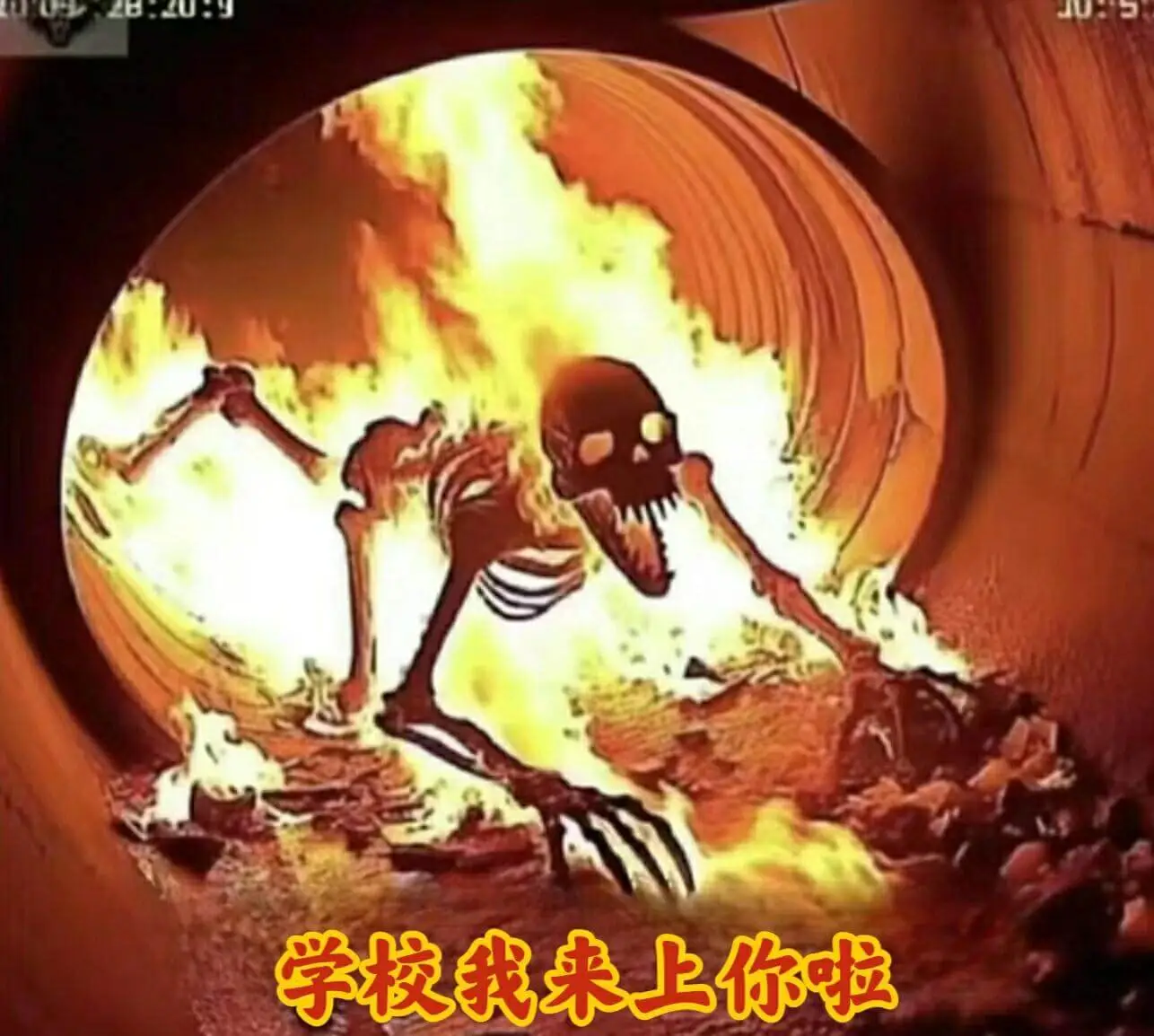 本来挺恐怖的，为什么就这么想笑呢