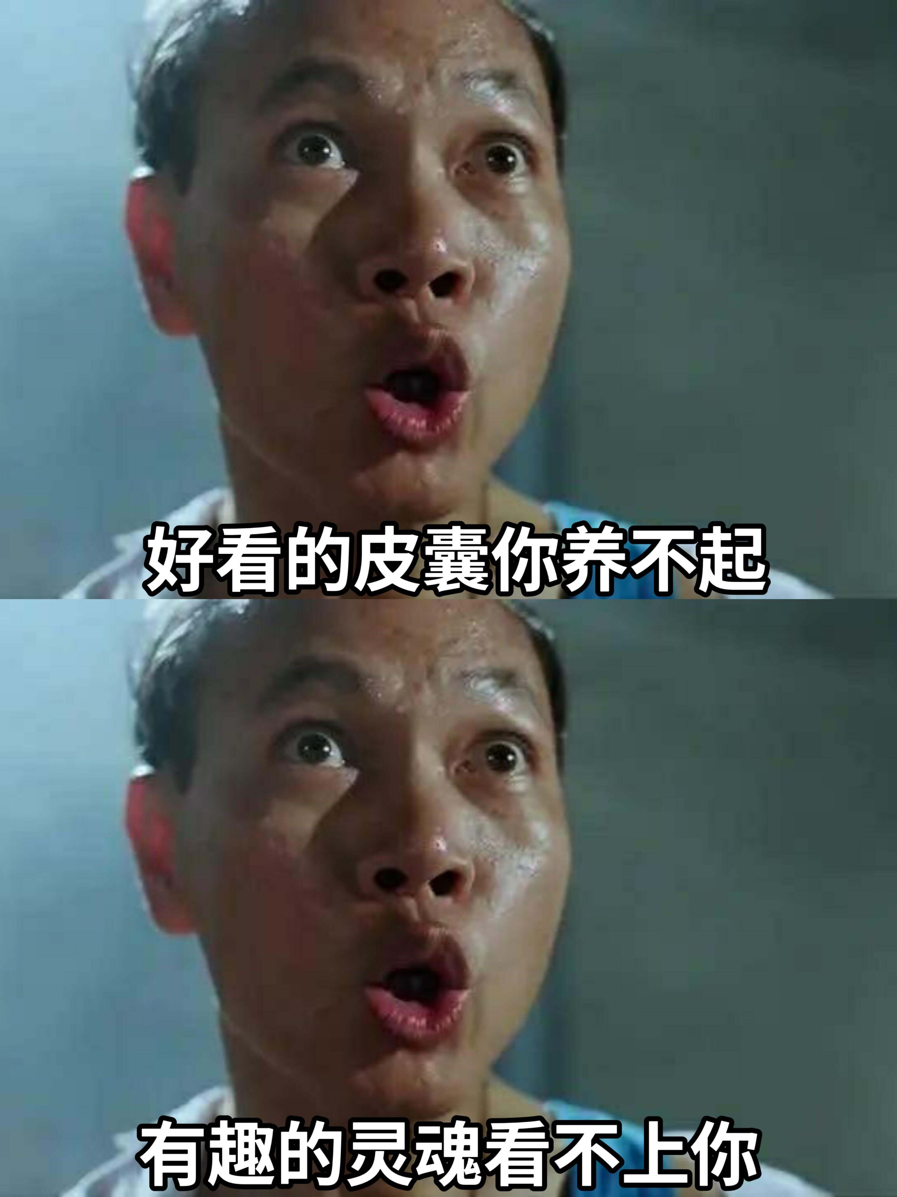 好看的皮囊你养不起有趣的灵魂看不上你