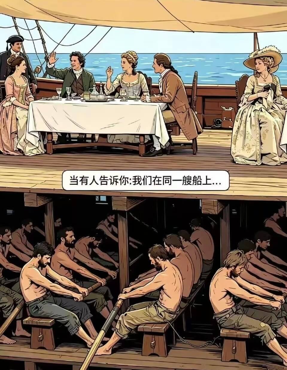 当有人告诉你：我们在同一艘船上..