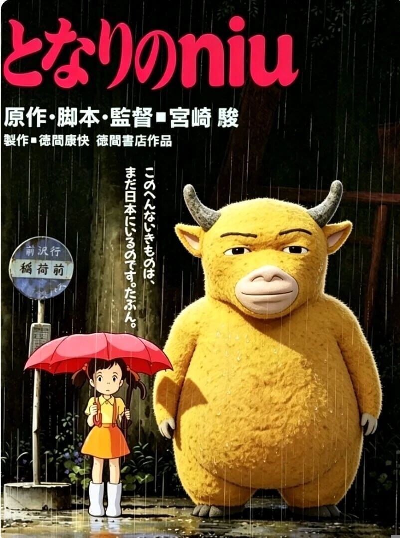 Ltoniu原作·脚本·蓝督·宫崎骏製作·德康快德周害店作品