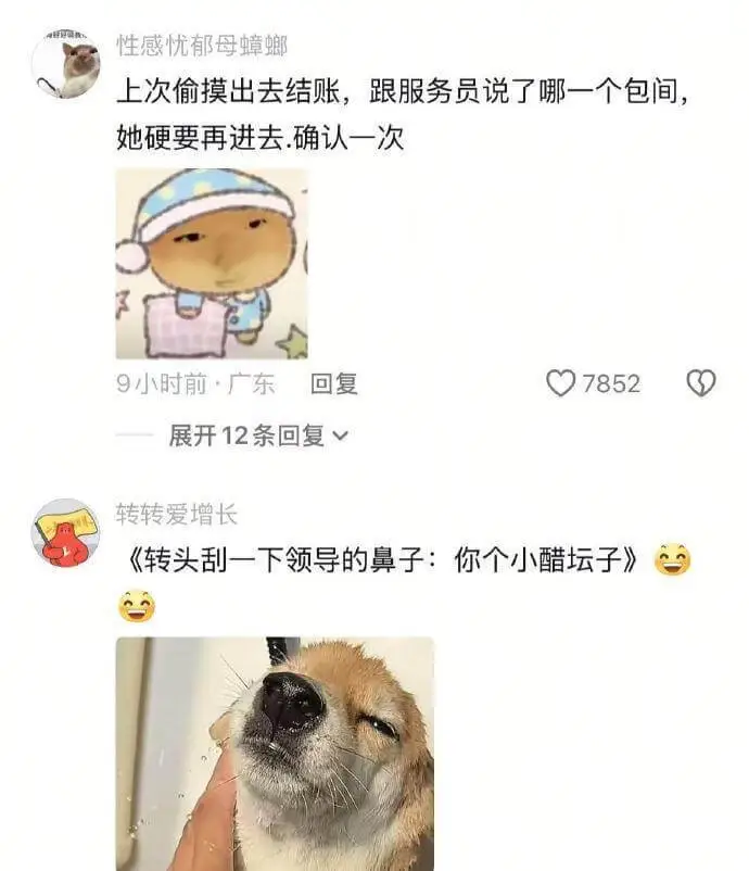 性感忧郁母蟑螂上次偷摸出去结账,跟服务员说了哪一个包间,她硬