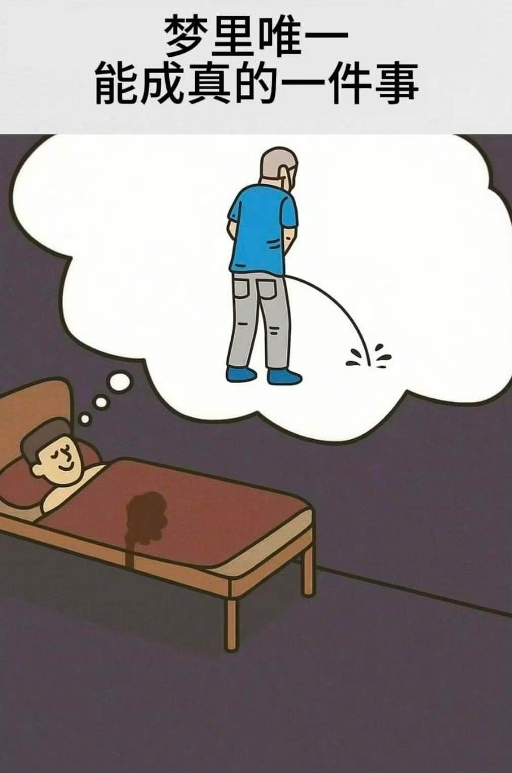 梦里唯一能成真的一件事，兴