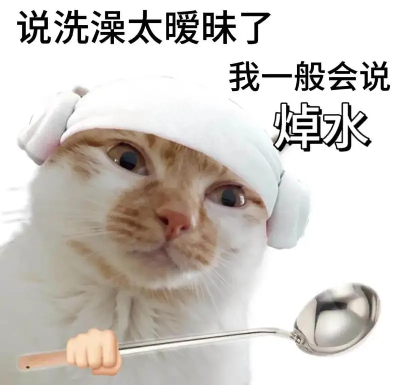 说洗澡太暧昧了，我一般会说水。