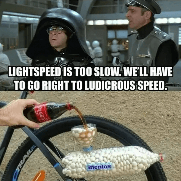 LIGHTSPEEDISTOOSLOW.WELLHAVETO