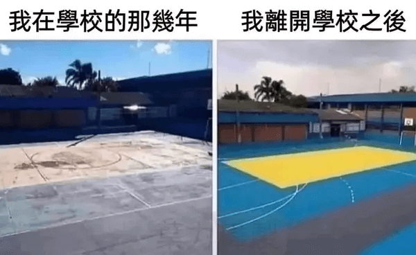 我在校的那年我離開學校之後