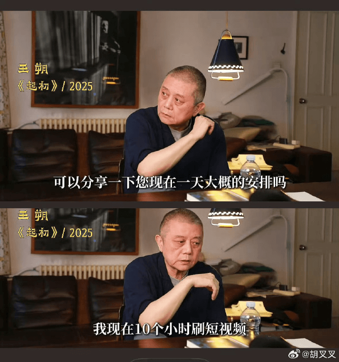 王朔《起初》/2025可以分享一下您现在一天大概的安排吗王朔