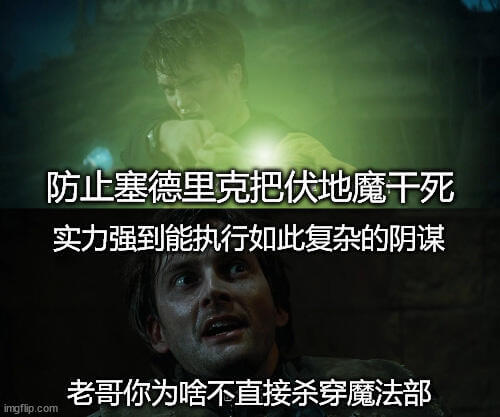 防止塞德里克把伏地魔干死实力强到能执行如此复杂的阴谋老哥,你