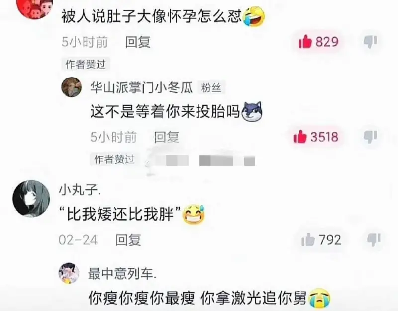 被人说肚子大像怀孕怎么怼5小时前回复829作者赞过华山派掌门