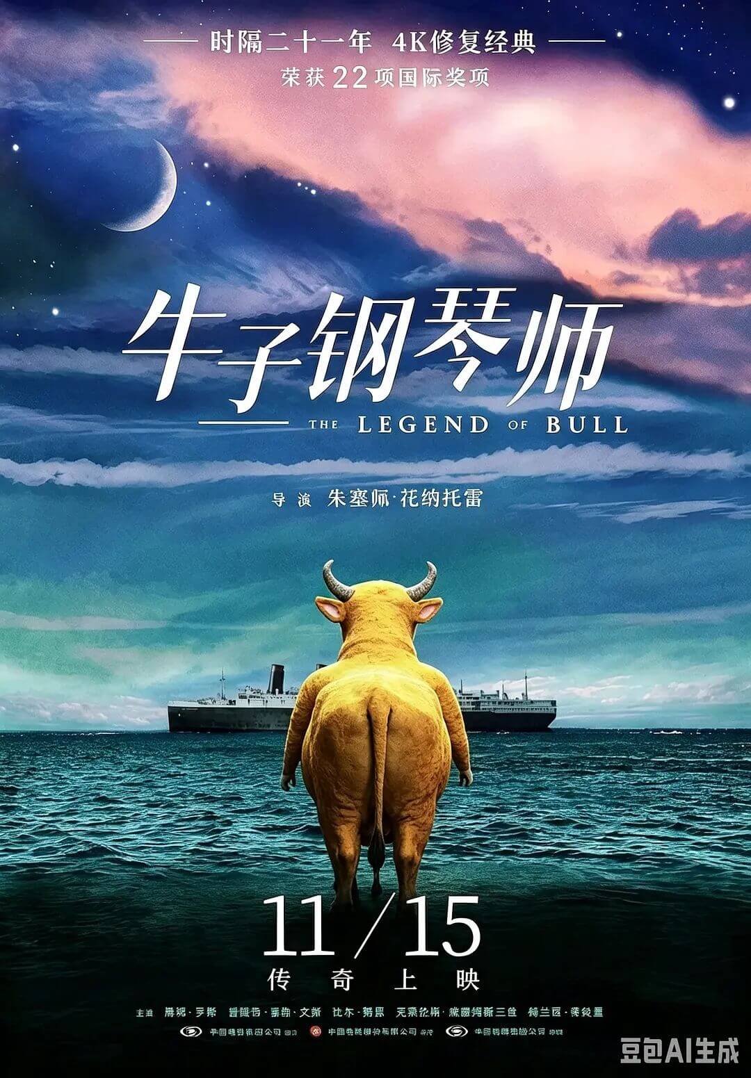 时隔二十一年，4K修复经典荣获22项国际奖项《海上钢琴师》T