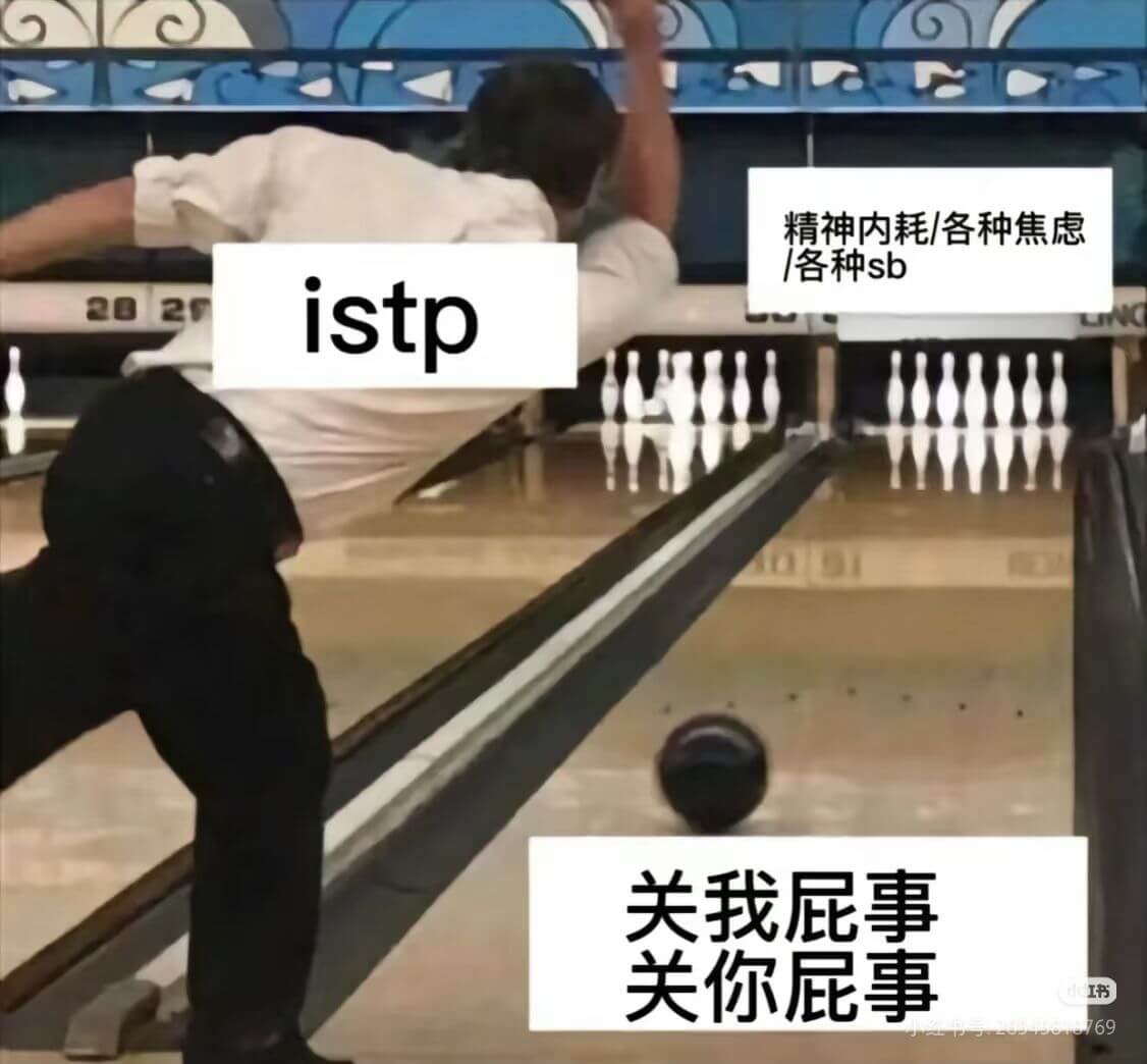 精神内耗/各种焦虑/各种sbistp2820关我屁事关你屁事