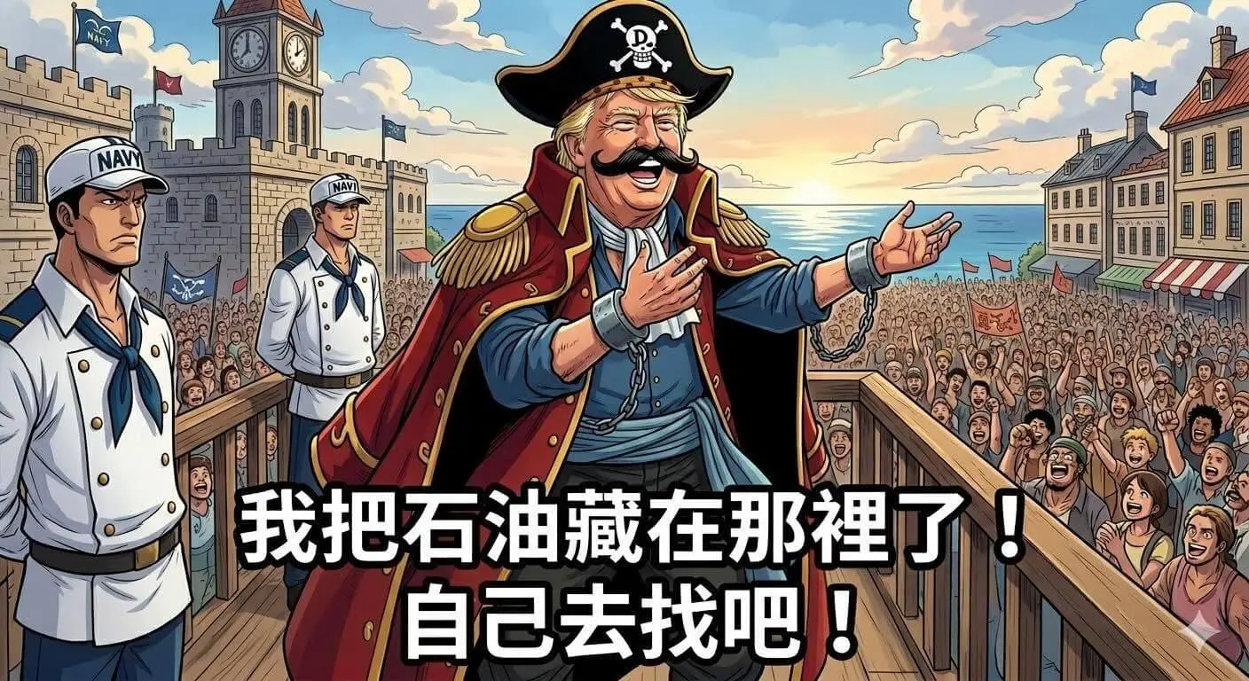 我把石油藏在那儿了，自己去找吧。
