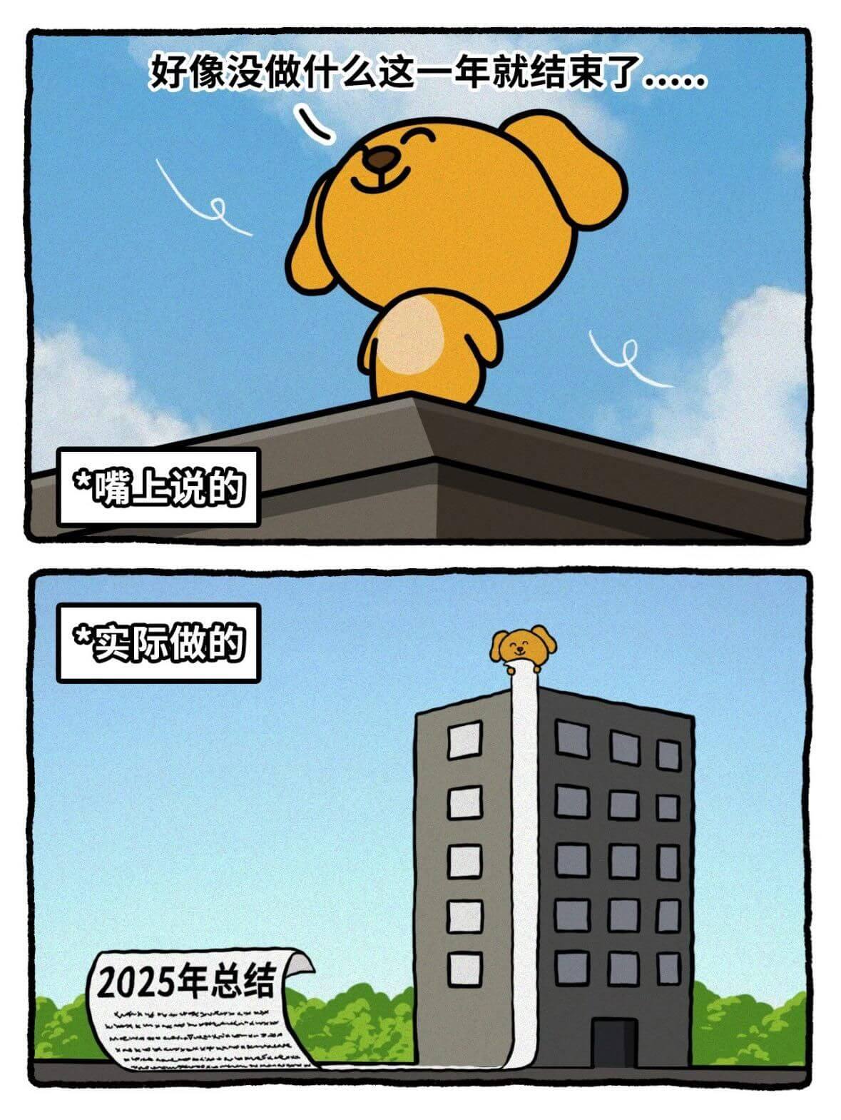 好像没做什么这一年就结束了………*嘴上说的★实际做的2025