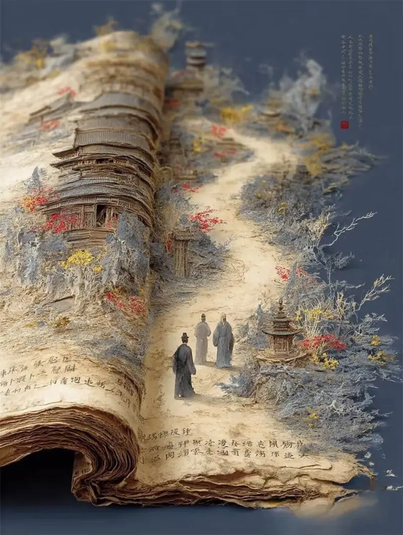 漫卷诗书喜欲狂，跃然纸上