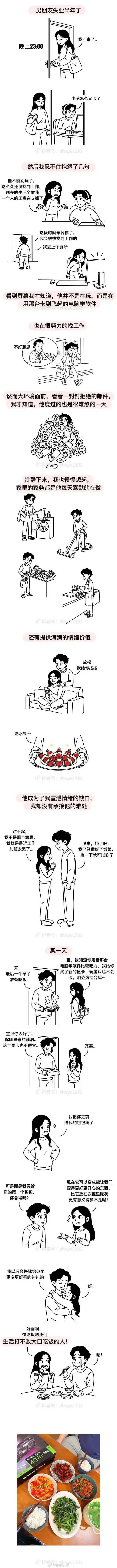 男朋友失业半年了我回来了晚上23:00电脑怎么又卡了J科音：