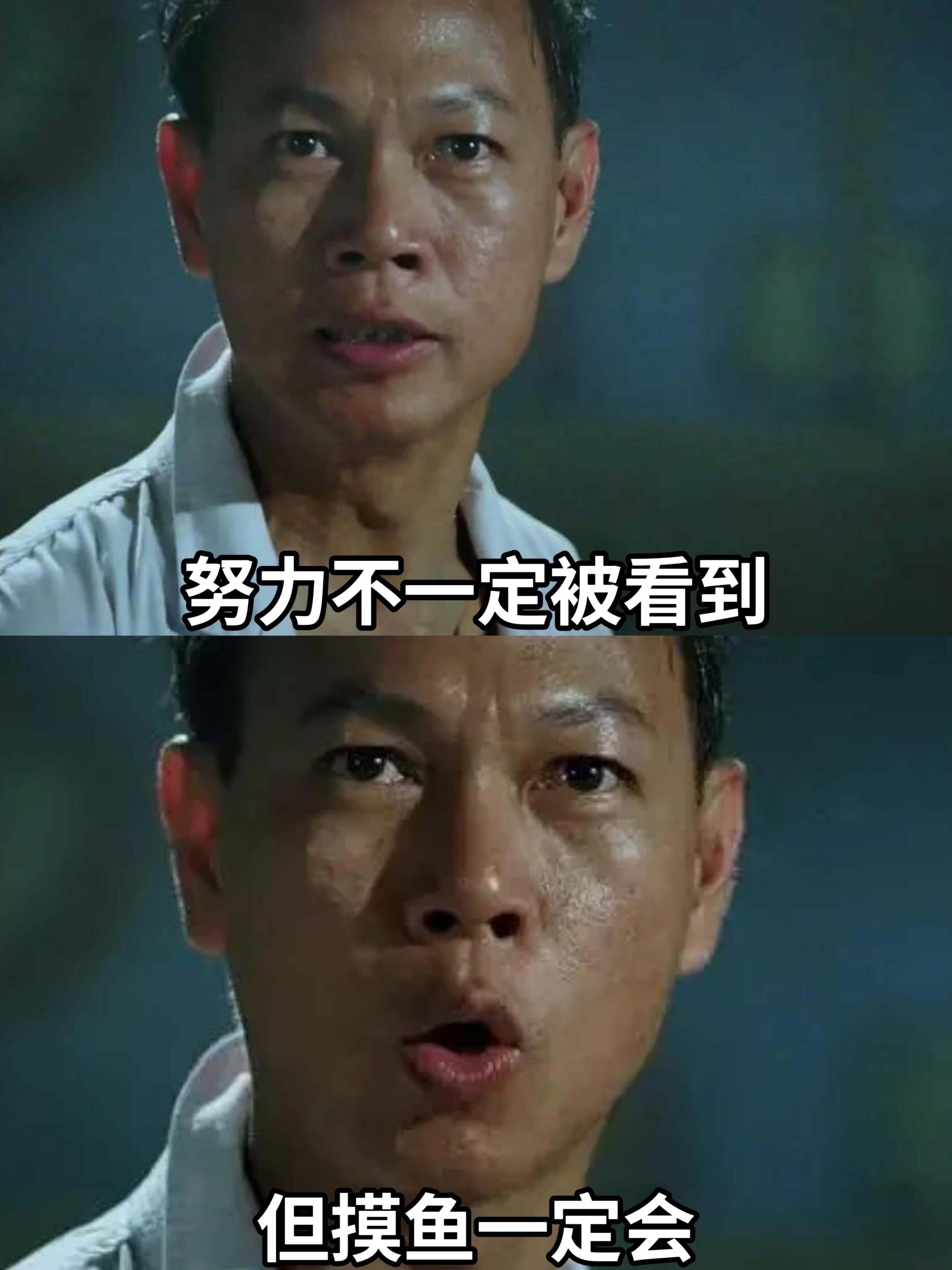 努力不一定被看到，但摸鱼一定会。