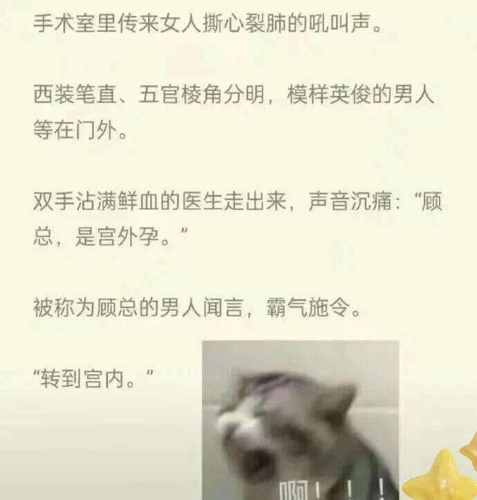 手术室里传来女人撕心裂肺的吼叫声。西装笔直、五官棱角分明，模