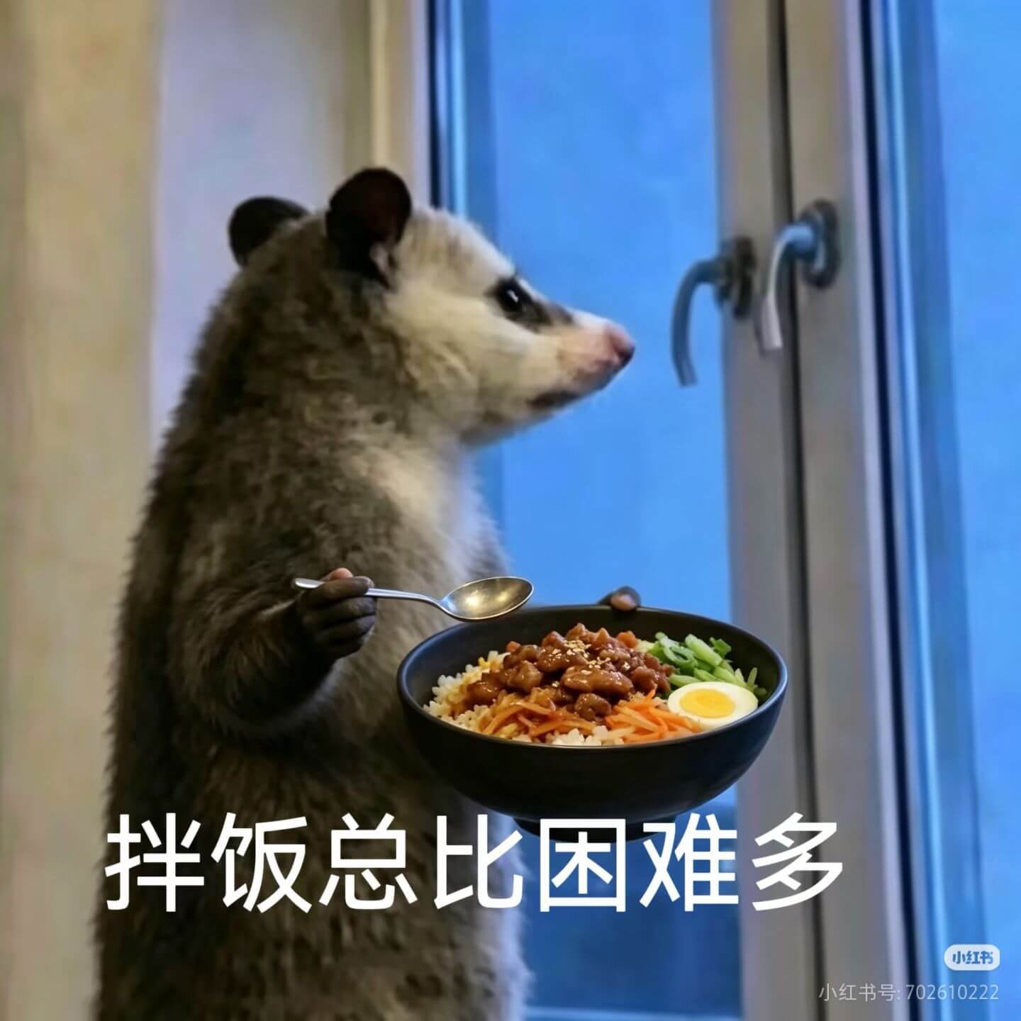 拌饭总比困难多小红书小红书号:702610222
