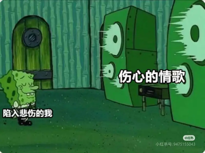 陷入悲伤的我伤心的情歌小红书号:9475155043