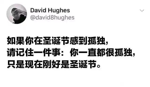DavidHughes@david8hughes如果你在圣诞