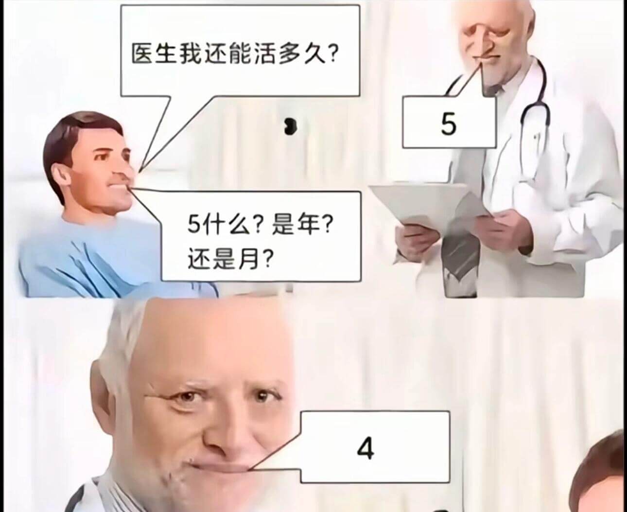 医生我还能活多久？55什么？是年？还是月？