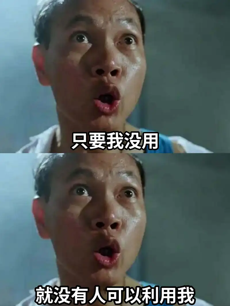 只要我没用，就没有人可以利用我。