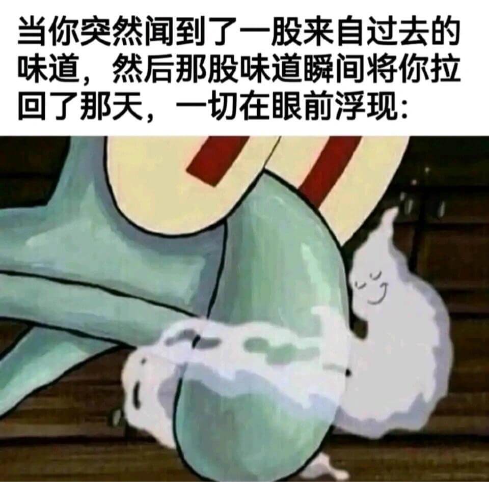 当你突然闻到了一股来自过去的味道，然后那股味道瞬间将你拉回了
