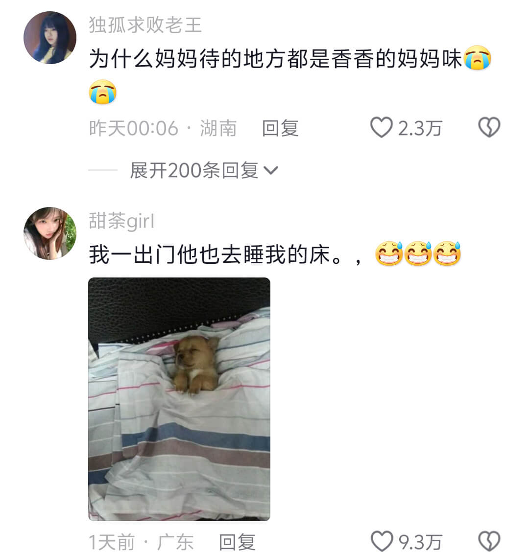 独孤求败老王为什么妈妈待的地方都是香香的妈妈味？昨天00:0
