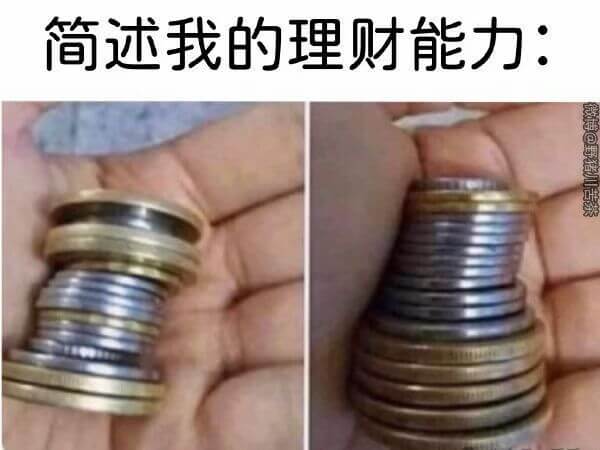 简述我的理财能力: