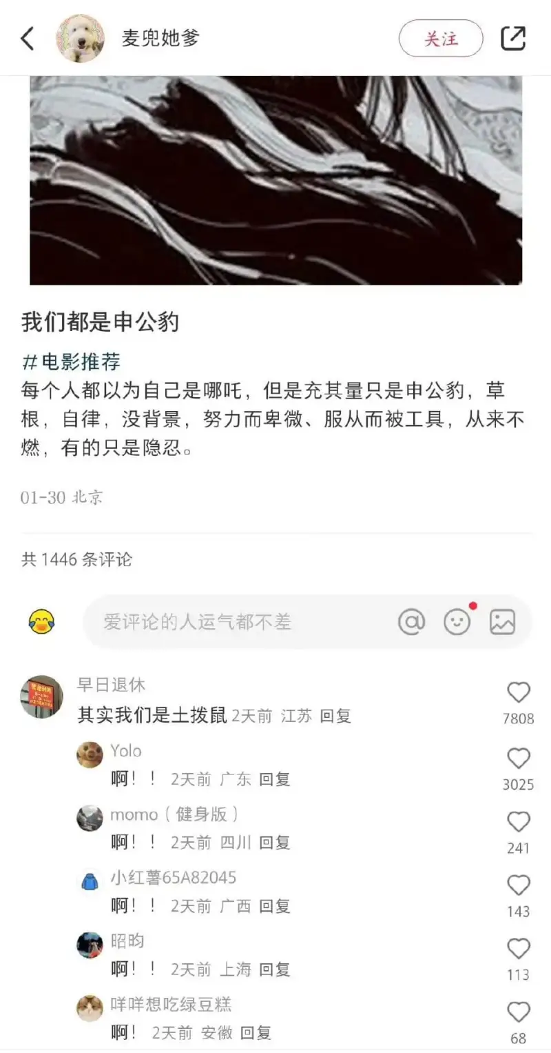 麦兜她爹关注我们都是申公豹——井电影推荐每个人都以为自己是哪