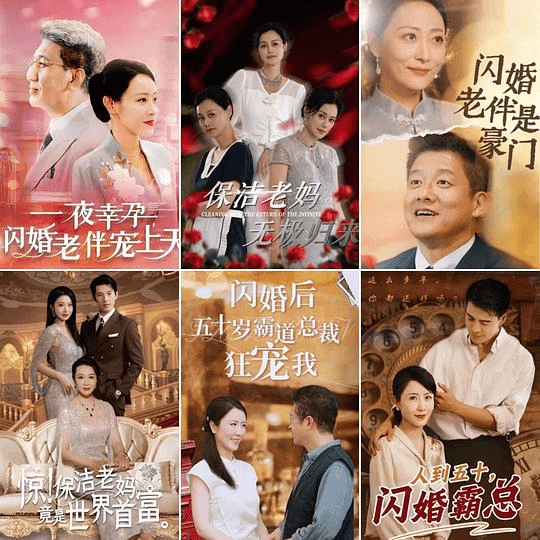 夜幸孕闪婚老伴宠上天惊！保洁老妈竟是世界首富。保洁老妈「无极