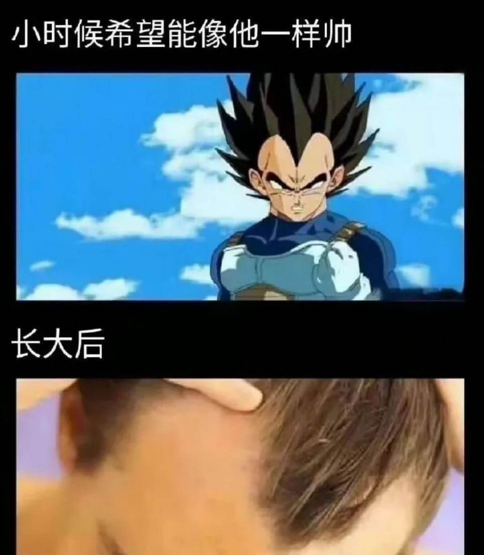 小时候希望能像他一样长大后