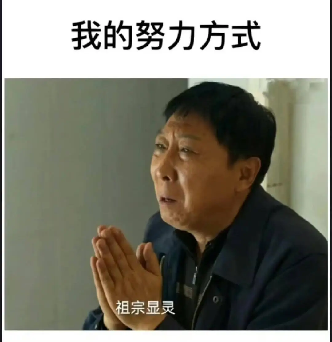 我的努力方式祖宗显灵