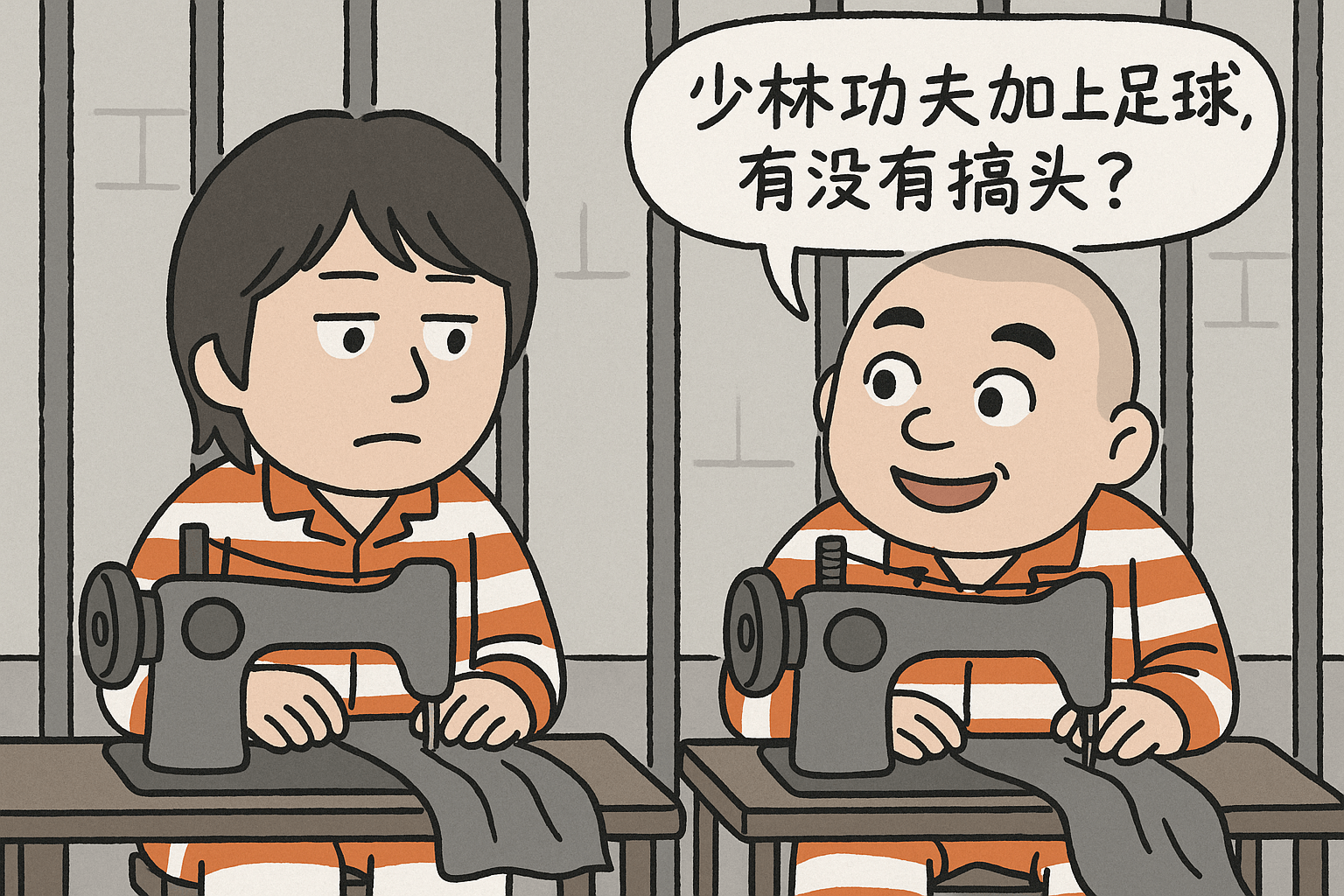 少林功夫加上足球，有没有搞头？