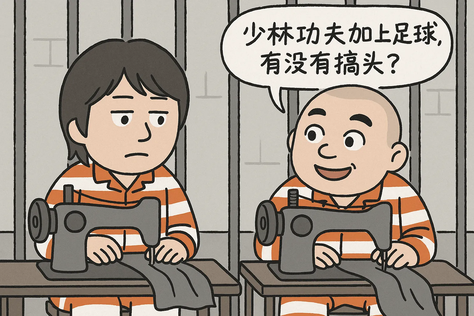 少林功夫加上足球，有没有搞头？