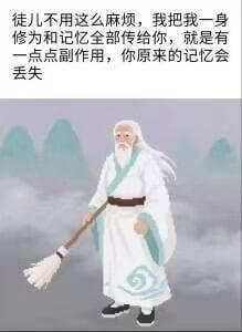徒儿不用这么麻烦，我把我一身修为和记忆全部传给你，就是有点点