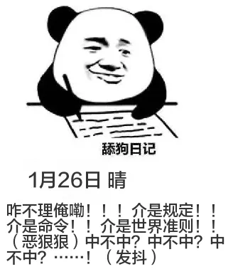 1月26日舔狗日记